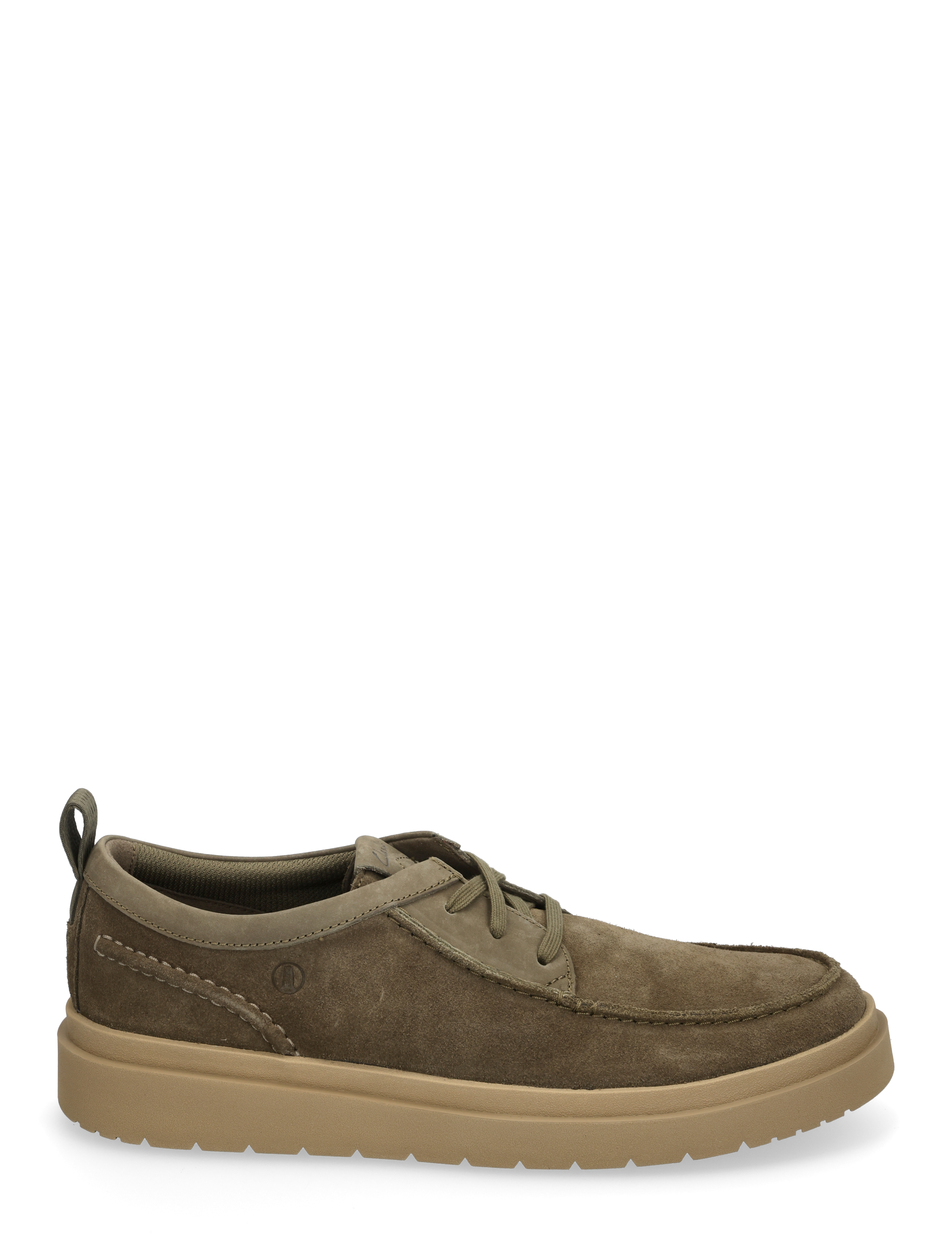 Clarks - Polden Moc G - sneakers med lavt skaft - olive suede - 1