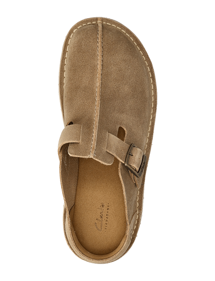 Clarks - Solsbury Mule G - shop by occasion - dark sand suede - 3