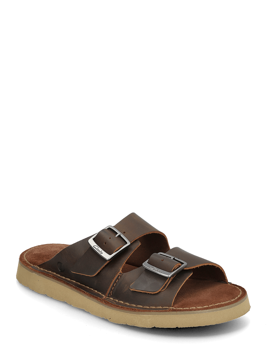 Clarks - Solsbury Strap G - casual sandaler - beeswax leather - 0