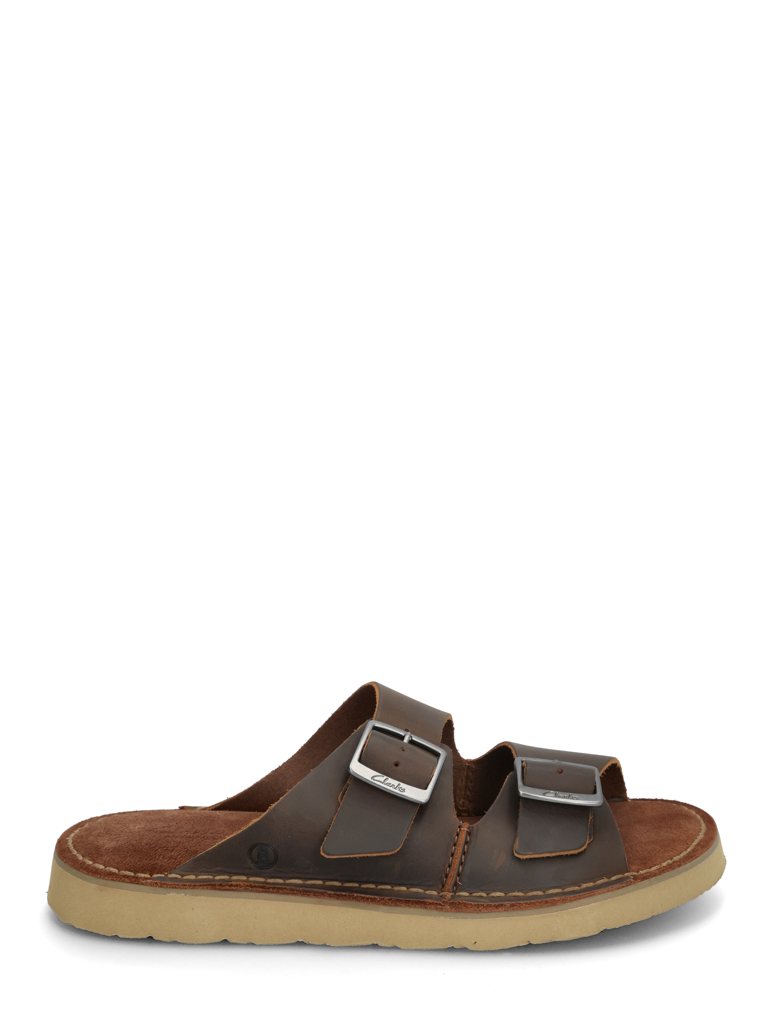 Clarks - Solsbury Strap G - casual slippers en sandalen - beeswax leather - 1