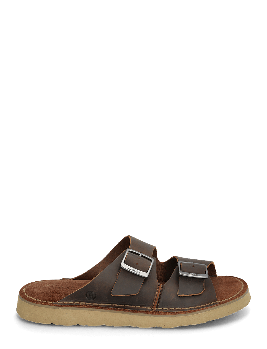 Clarks - Solsbury Strap G - casual sandaler - beeswax leather - 1