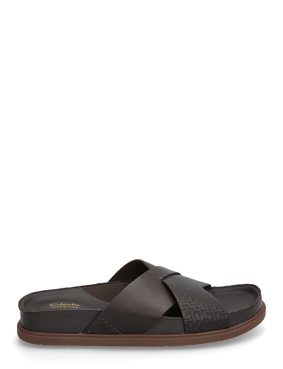 Clarks - Torford Cross G - brown leather - 1