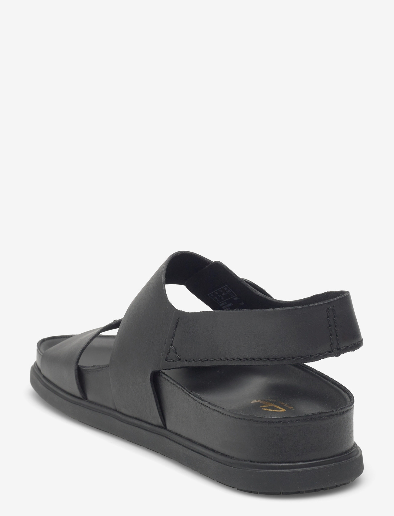 Clarks - Torford Strap G - shop by occasion - black leather - 2