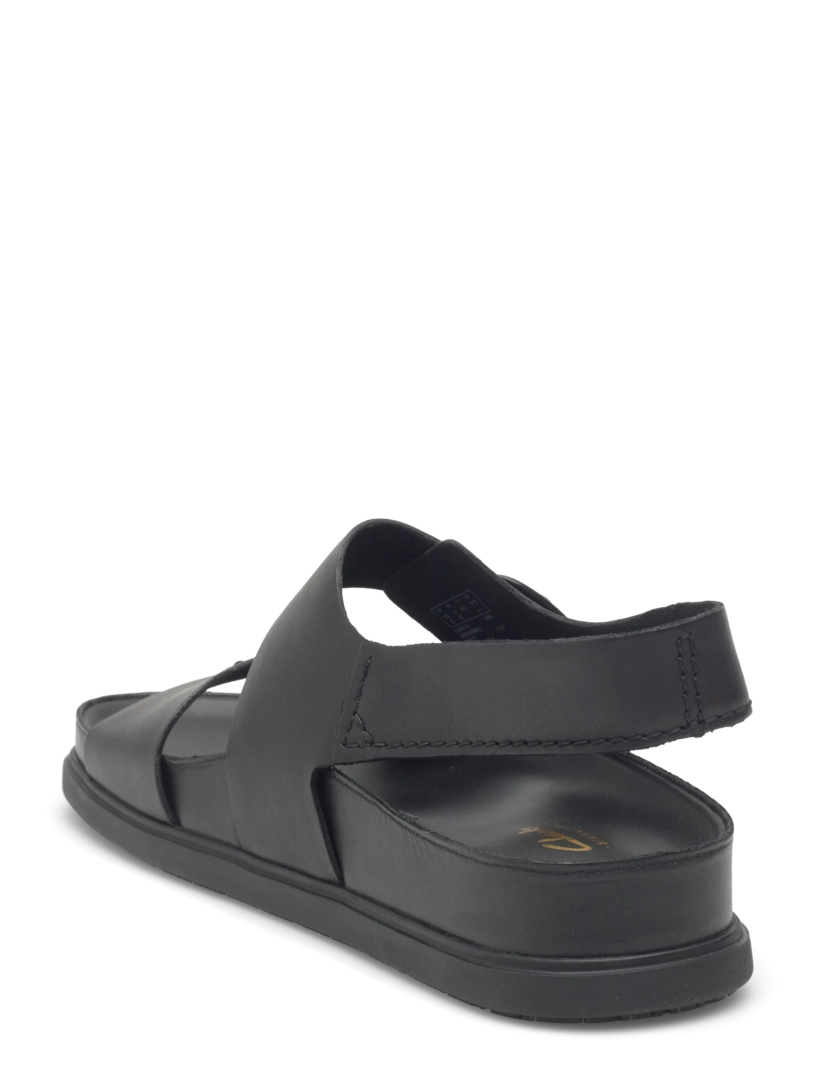 Clarks - Torford Strap G - sandaalit - black leather - 2