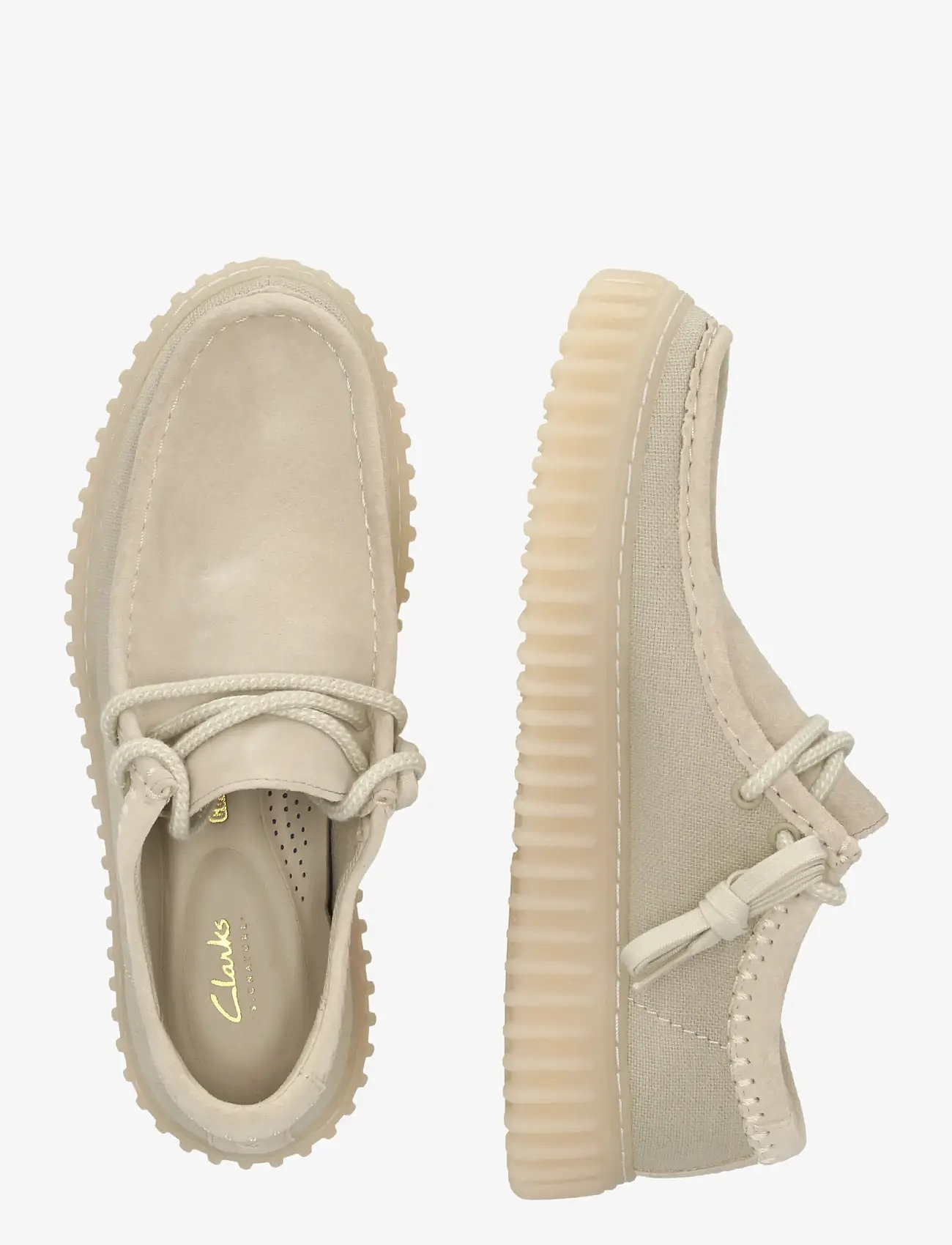 Clarks - Torhill Lo G - off white int - 1