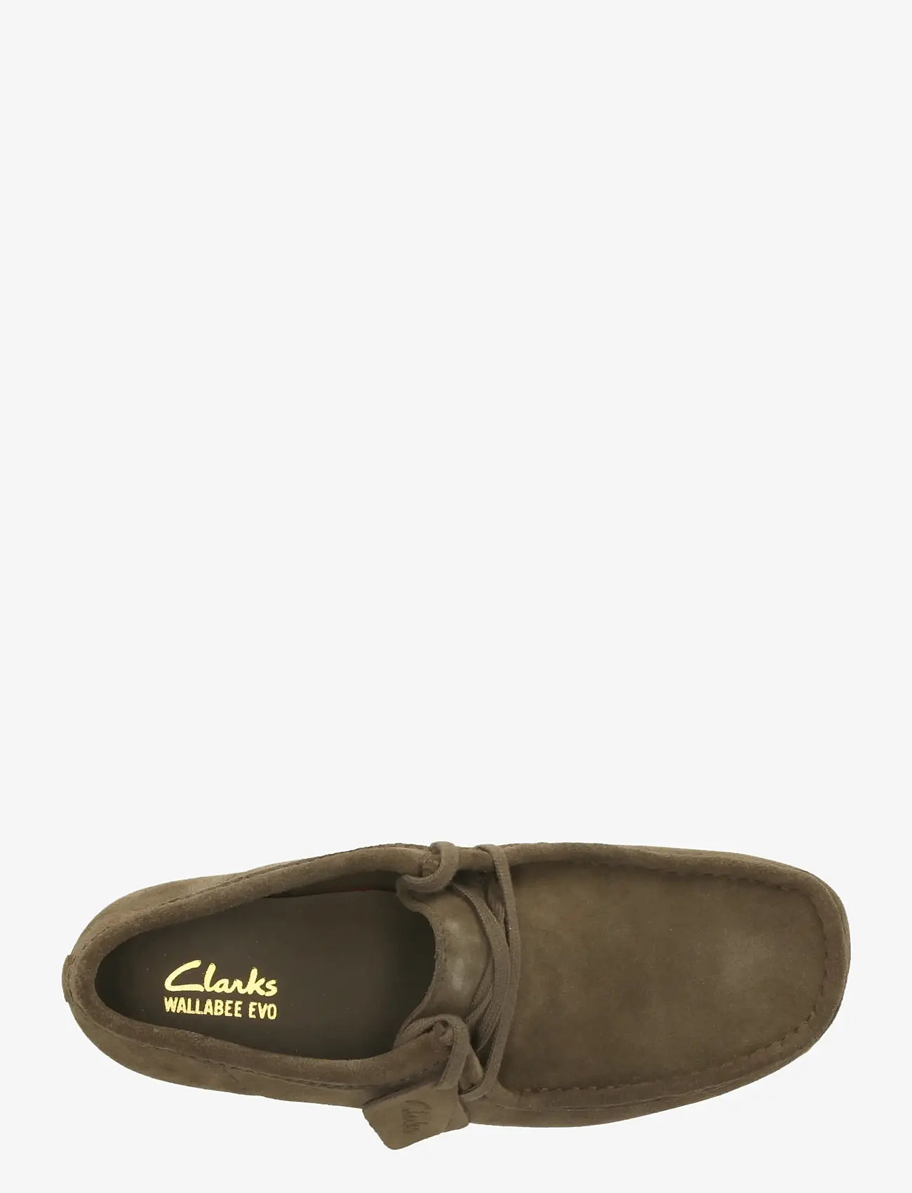Clarks - WallabeeEVO G - low tops - dark olive sde - 4