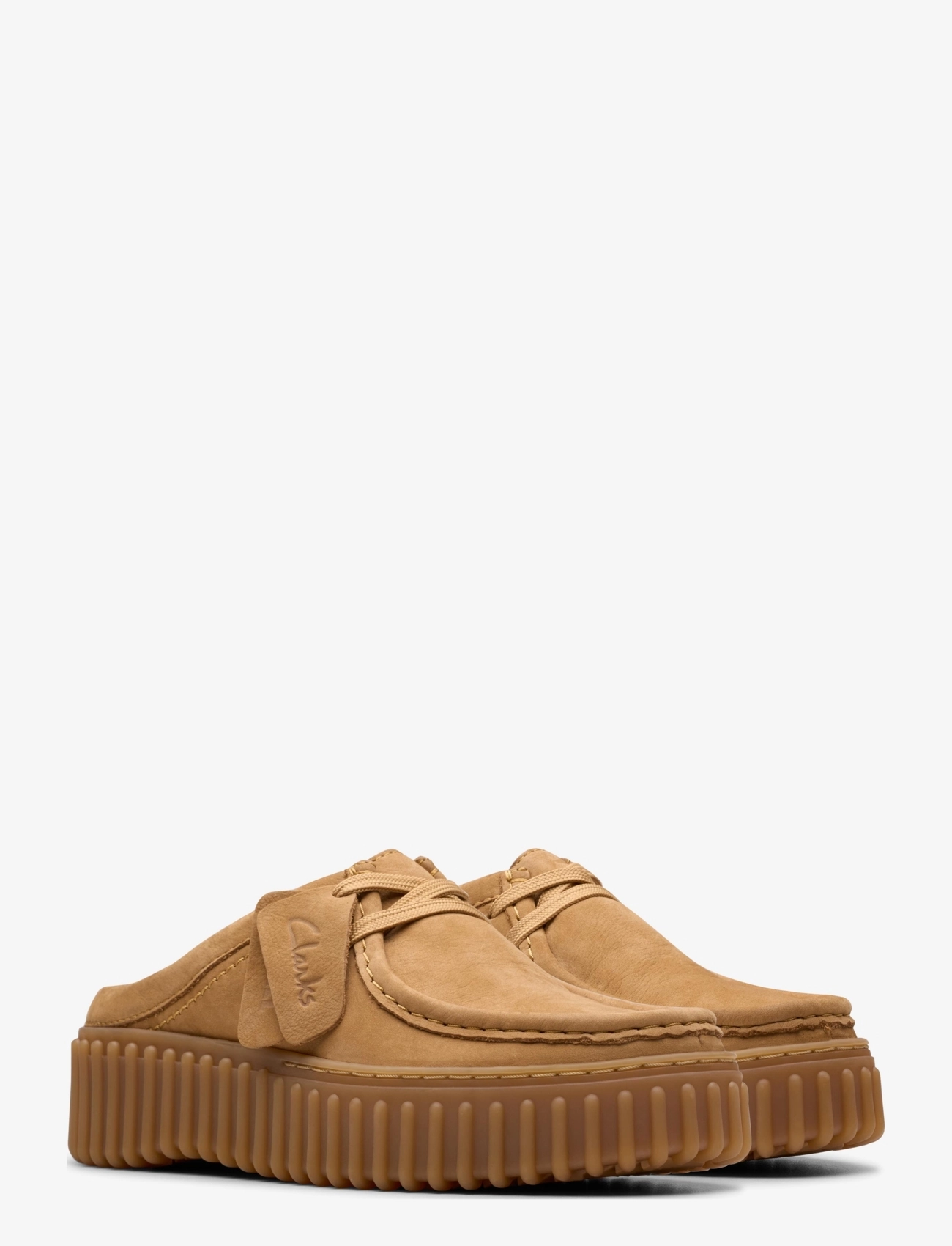 Clarks Torhill Mule D, Kvinder, Platform Mules, Beige, Str: 40