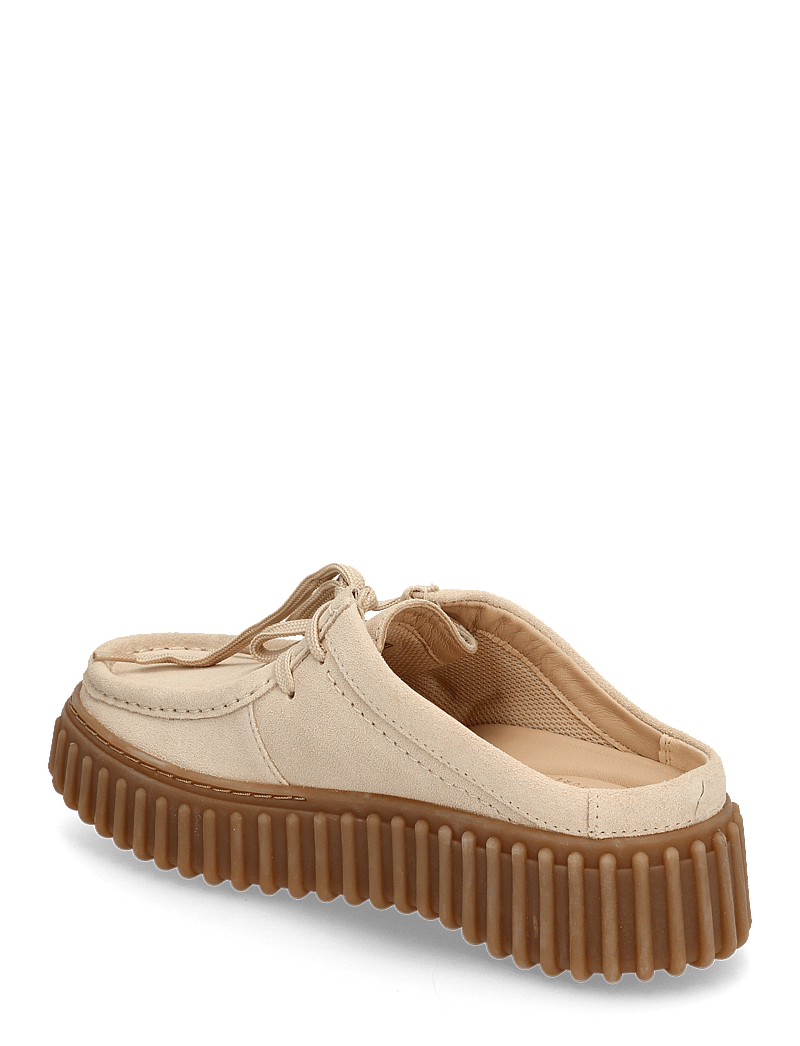 Clarks - Torhill Mule D - flade mules - ecru suede - 2