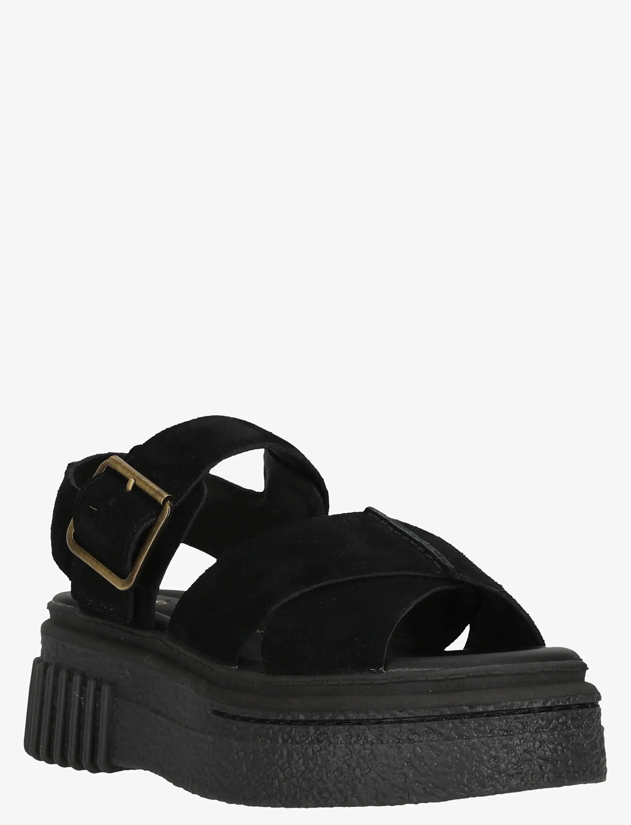 Clarks - Evamar Wish D - platformsandaler - black sde - 0