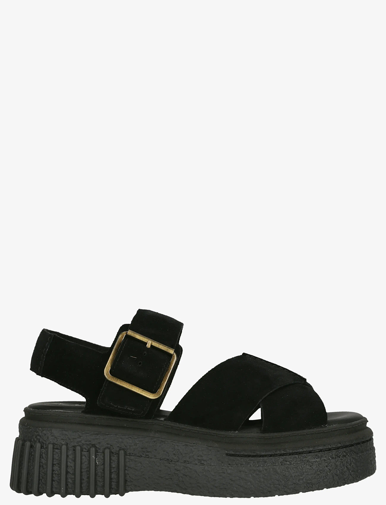 Clarks - Evamar Wish D - platformsandaler - black sde - 2