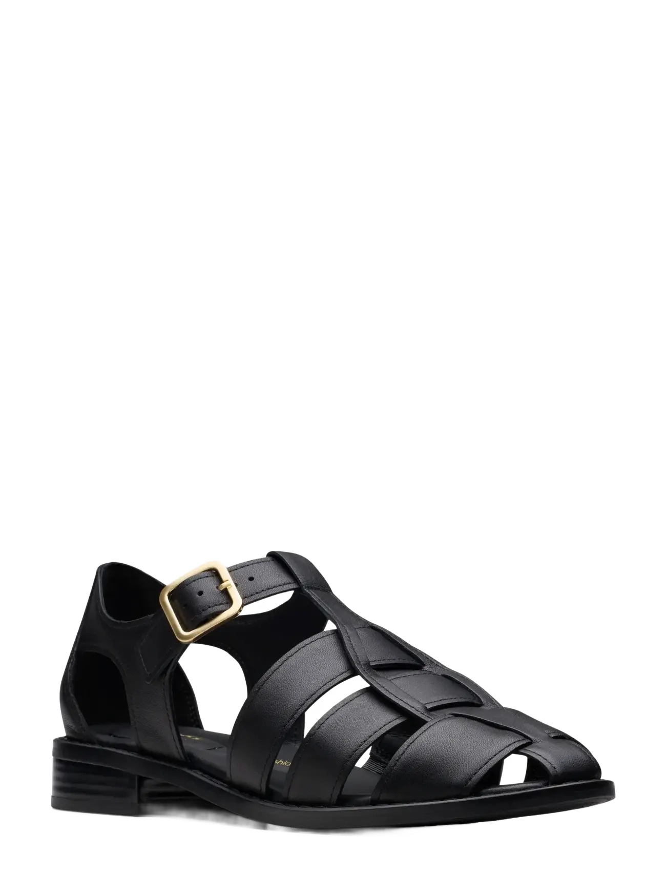 Clarks Hana Sun D - Sandales - BLACK LEATHER / black