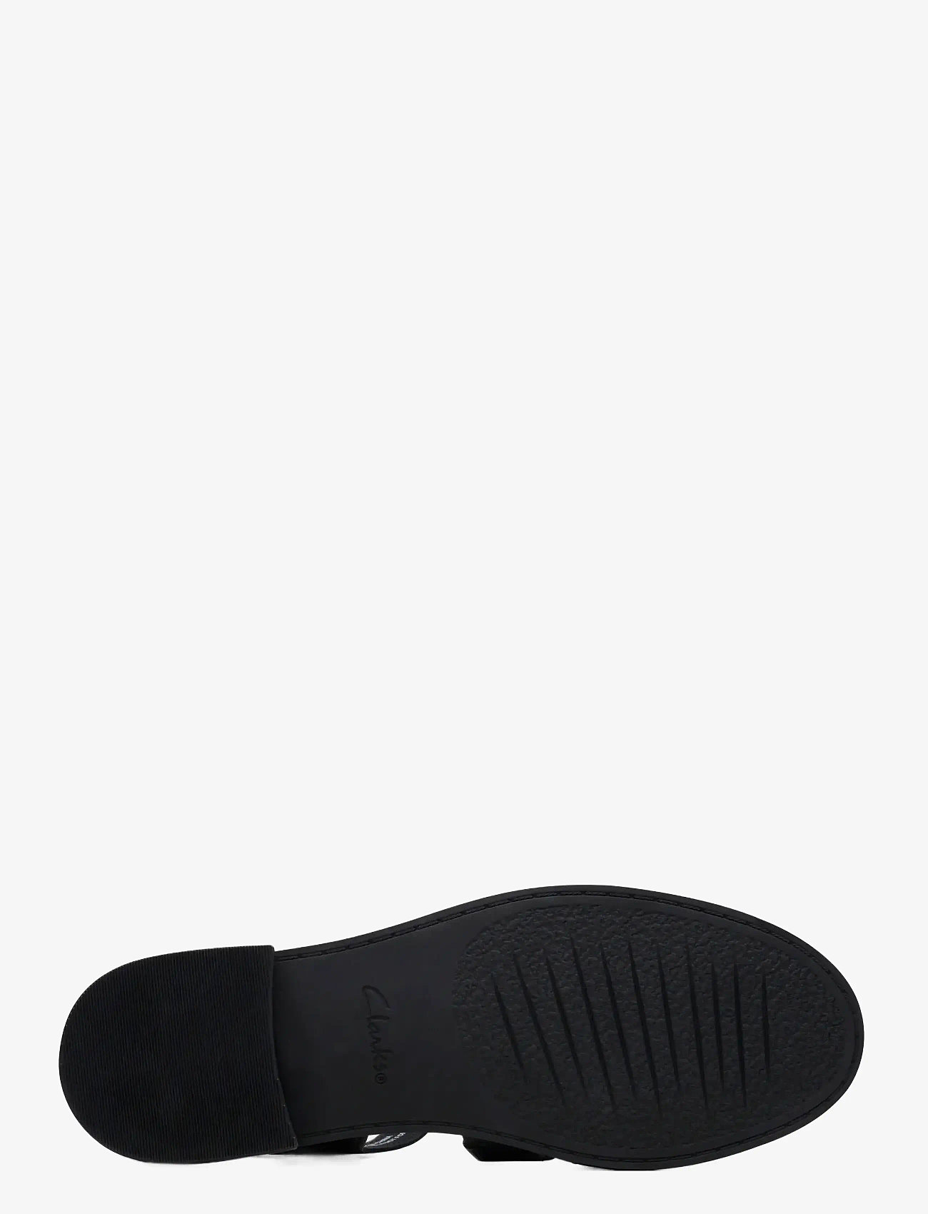 Clarks - Hana Sun D - flat sandals - black leather - 4