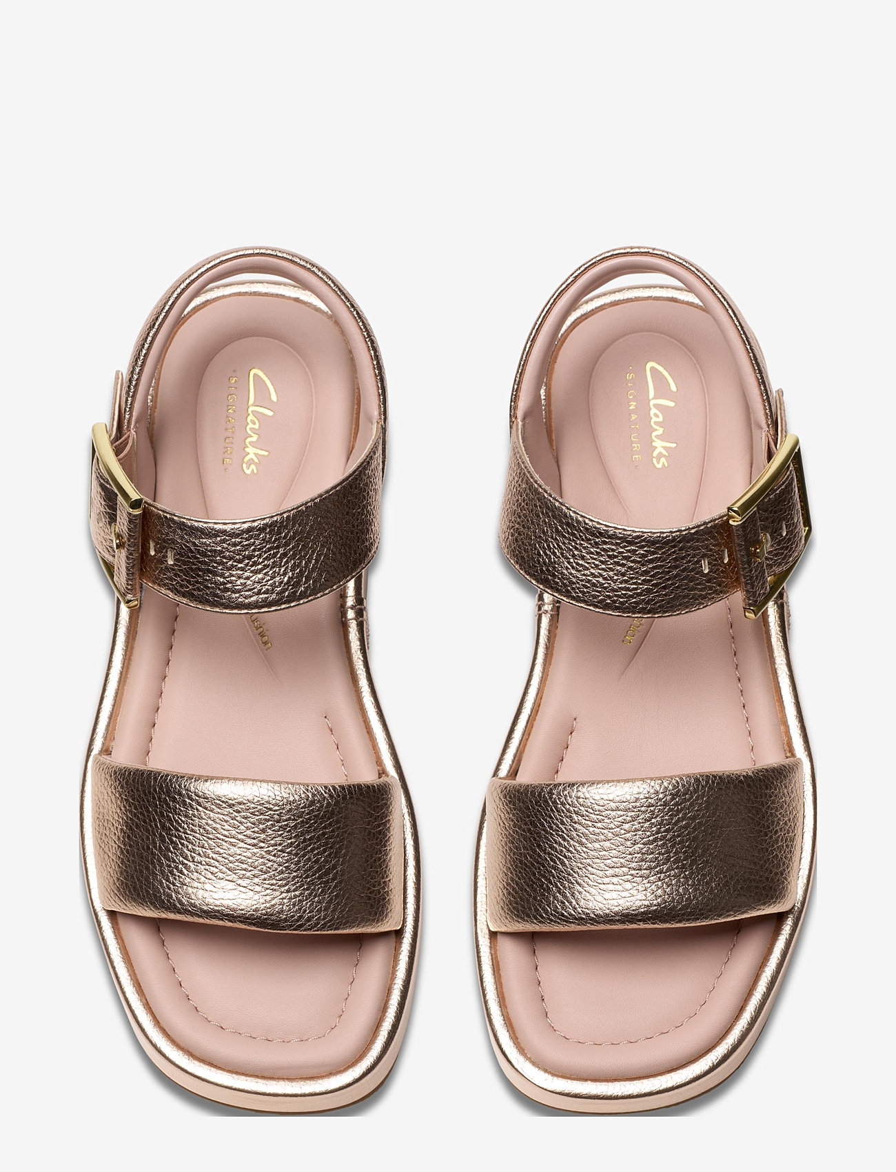 Clarks - Alda Strap D - platform sandals - copper metallic - 2