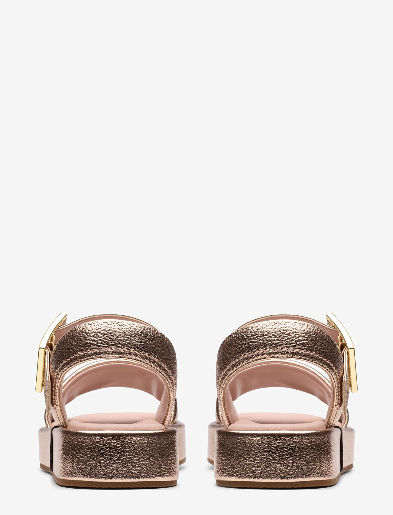Clarks - Alda Strap D - platform sandals - copper metallic - 3
