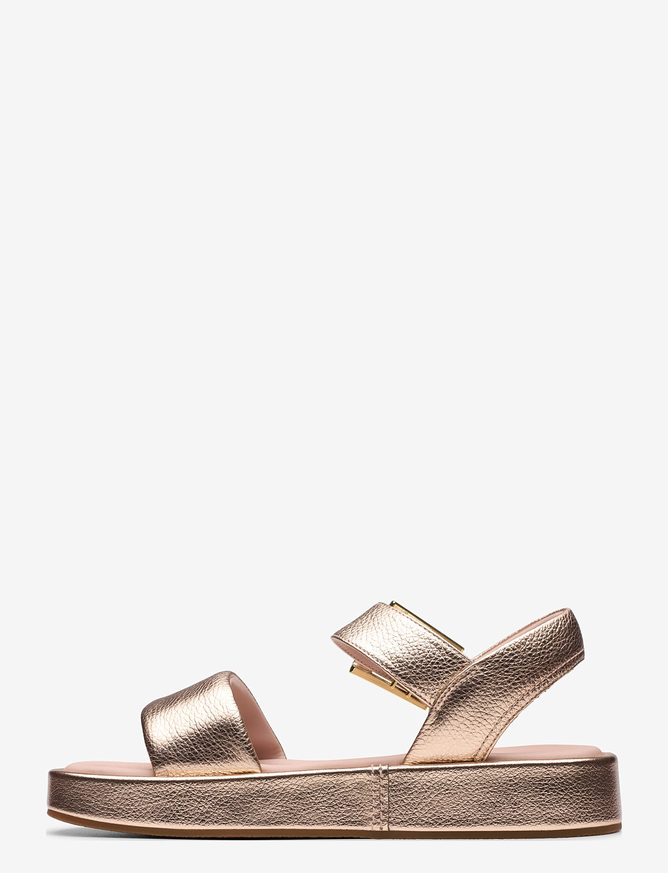 Clarks - Alda Strap D - platform sandals - copper metallic - 4