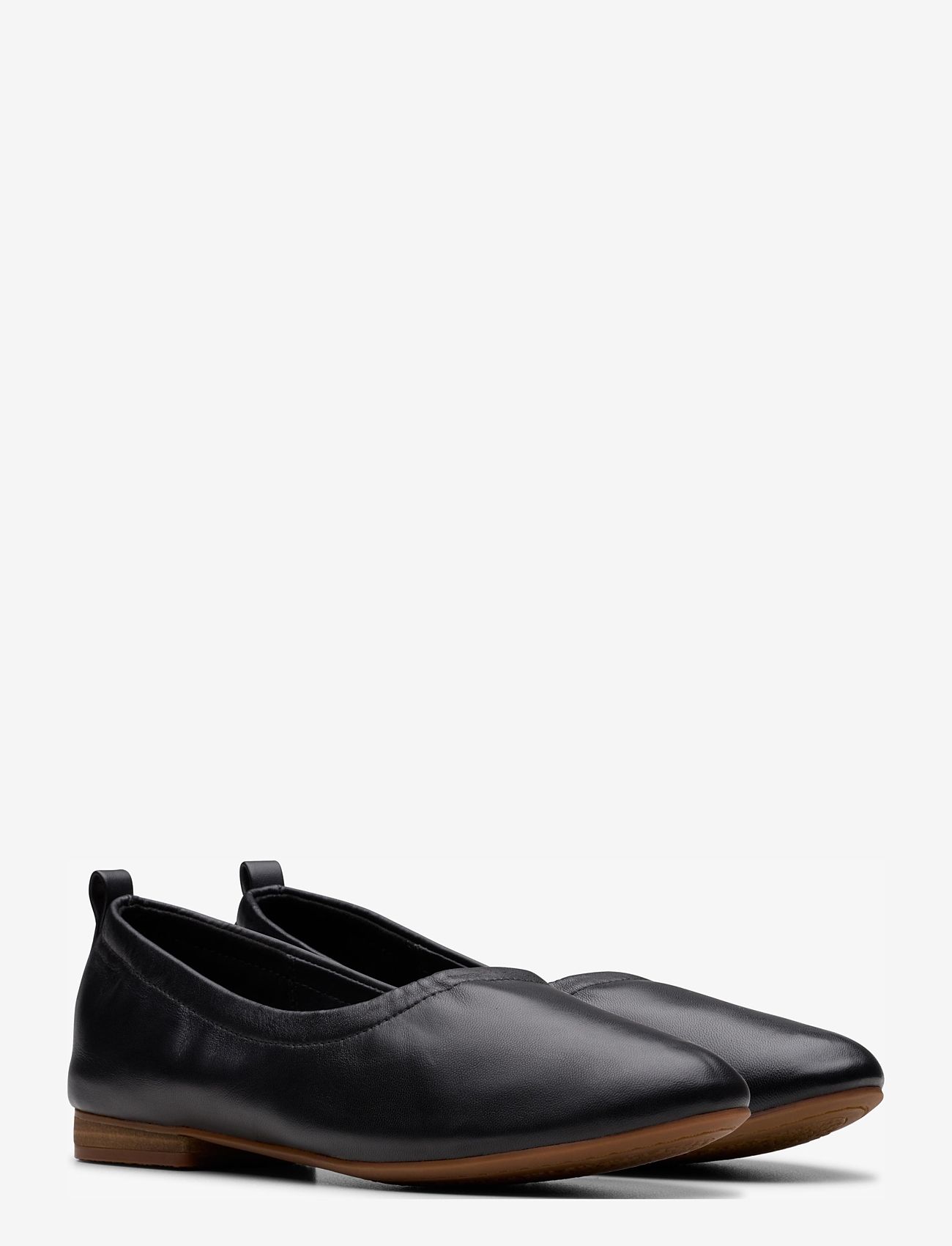 Clarks - Fawna Soft D - kvinder - black leather - 0