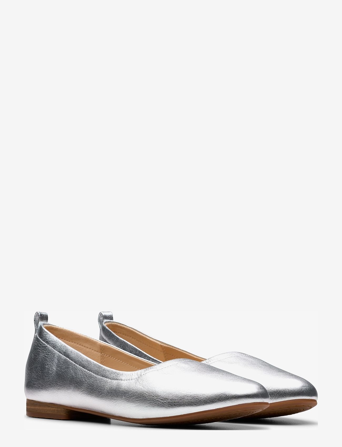 Clarks - Fawna Soft D - kvinder - silver metallic - 0
