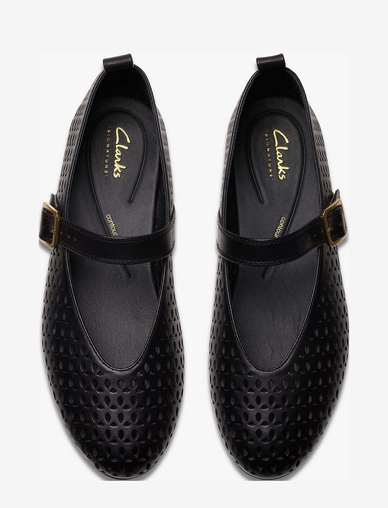 Clarks - Fawna Jane D - black leather - 2