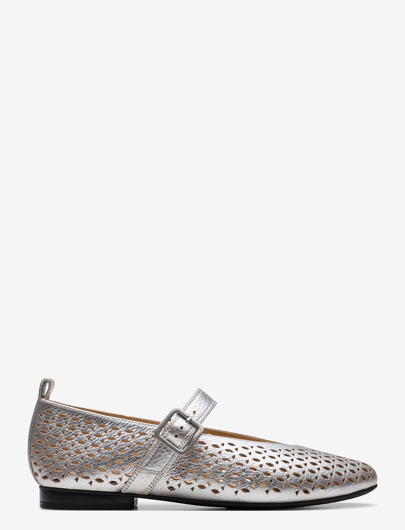 Clarks - Fawna Jane D - damen - silver metallic - 1