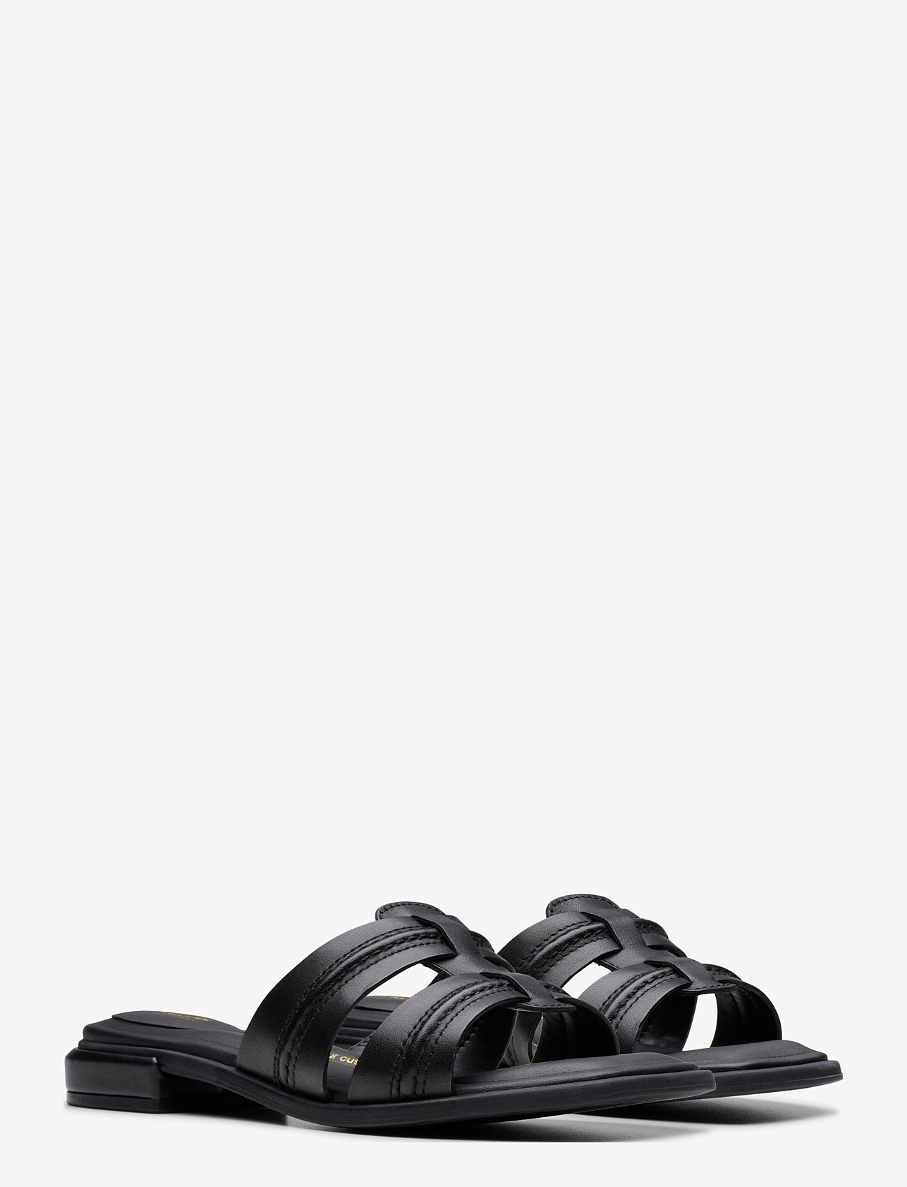 Clarks - Ariany Mule D - flache sandalen - black leather - 0