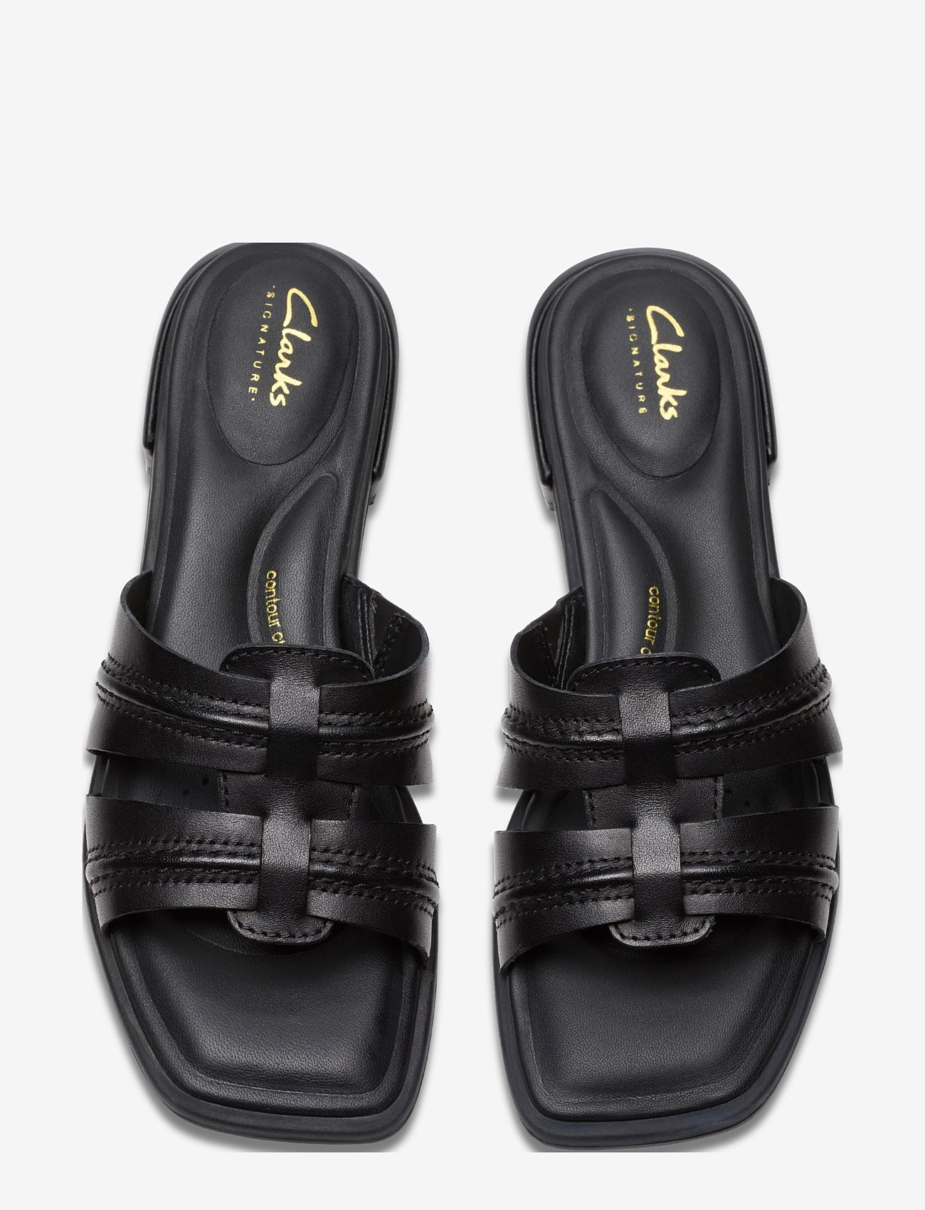 Clarks - Ariany Mule D - flache sandalen - black leather - 4