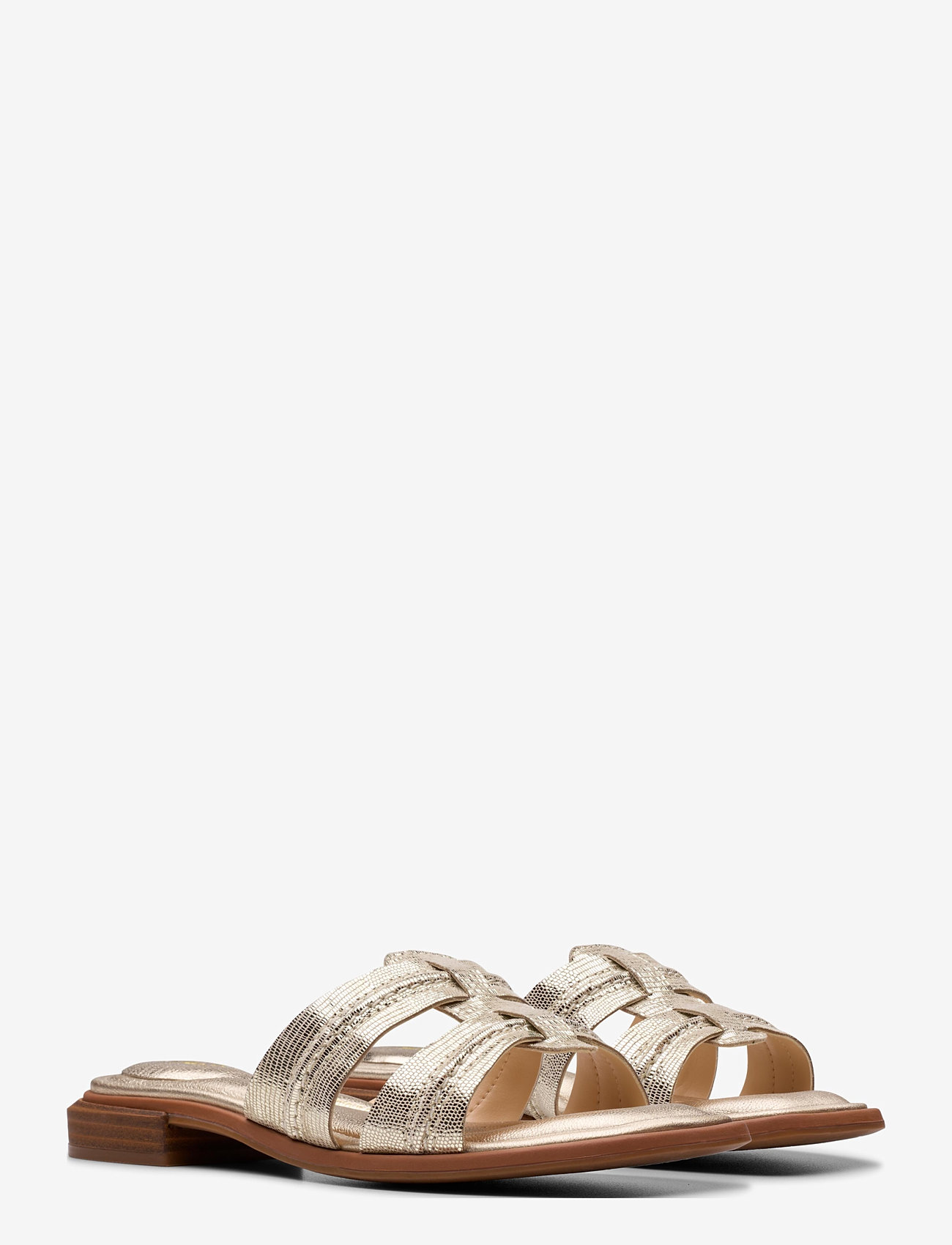 Clarks - Ariany Mule D - flate sandaler - champagne int - 0