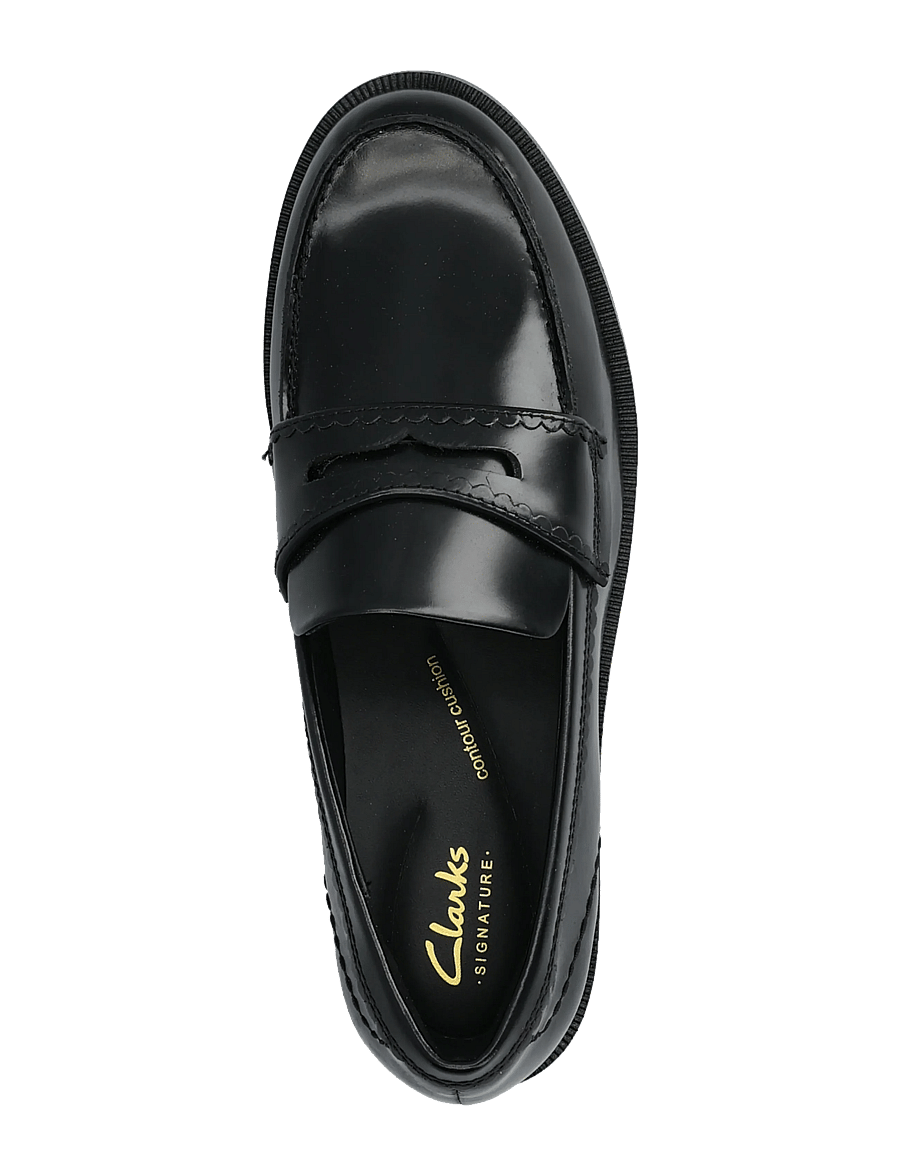 Clarks - Straven Edge D - moetrendid - black leather - 3