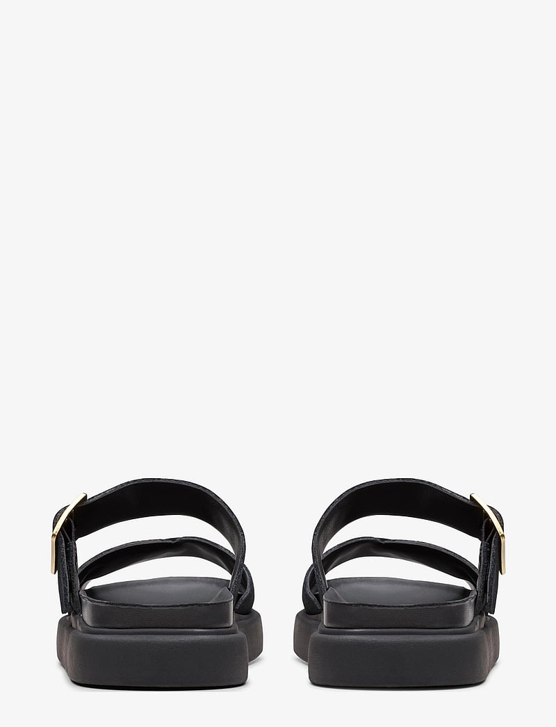 Clarks - Aristella Mule D - flache sandalen - black sde - 1