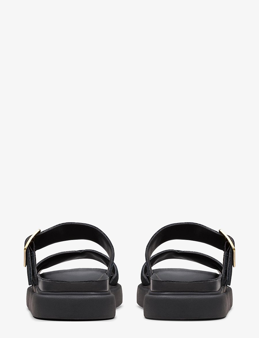 Clarks - Aristella Mule D - flache sandalen - black sde - 1