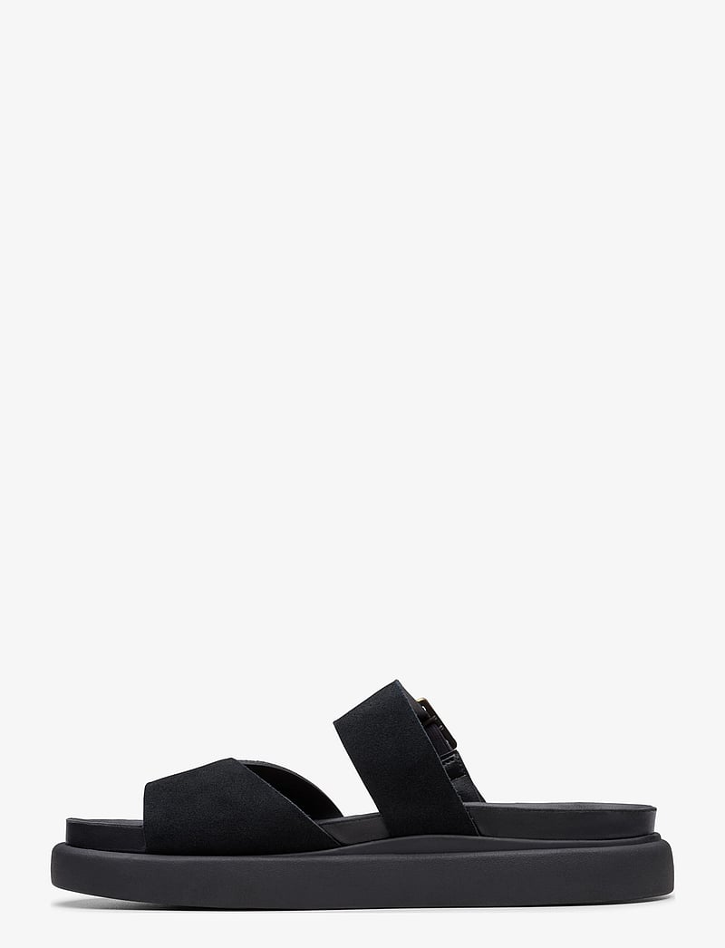 Clarks - Aristella Mule D - flache sandalen - black sde - 2
