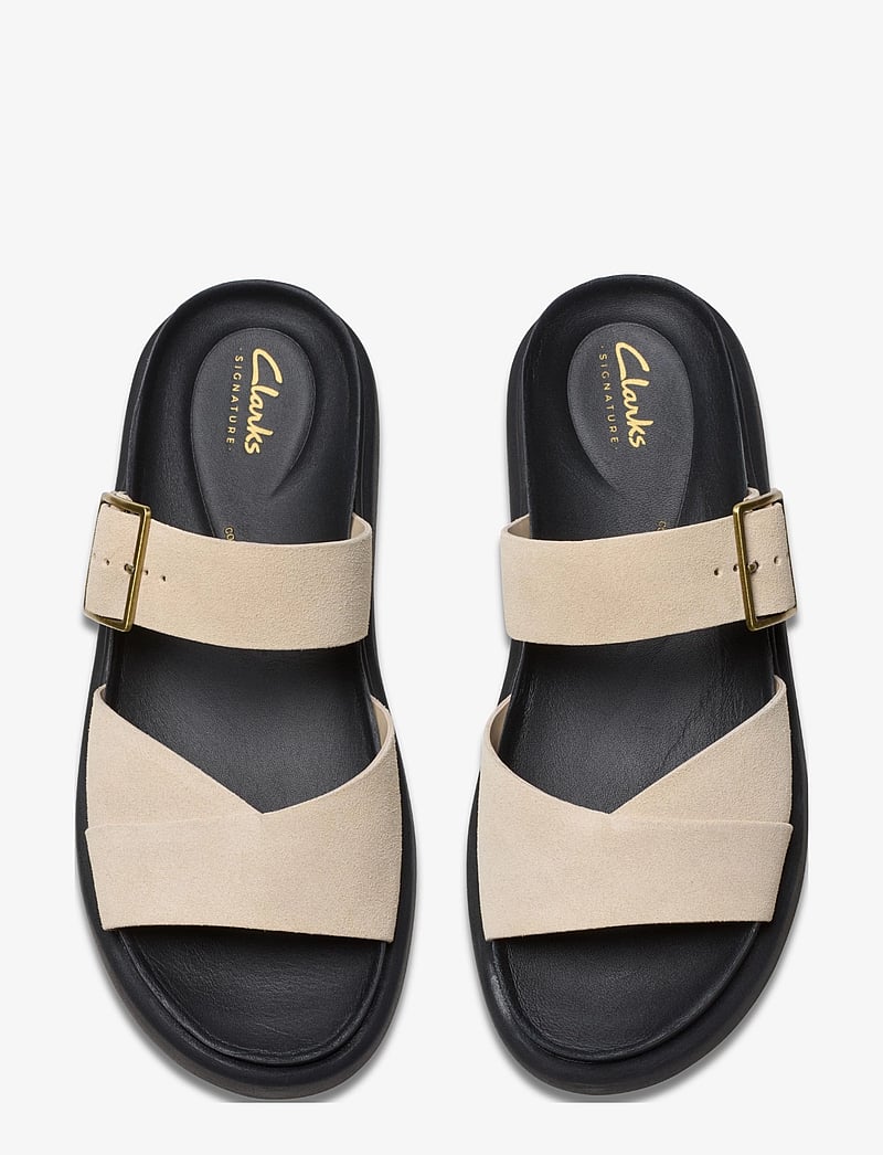 Clarks - Aristella Mule D - flache sandalen - ecru suede - 2
