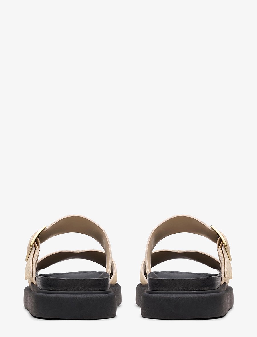 Clarks - Aristella Mule D - flache sandalen - ecru suede - 3