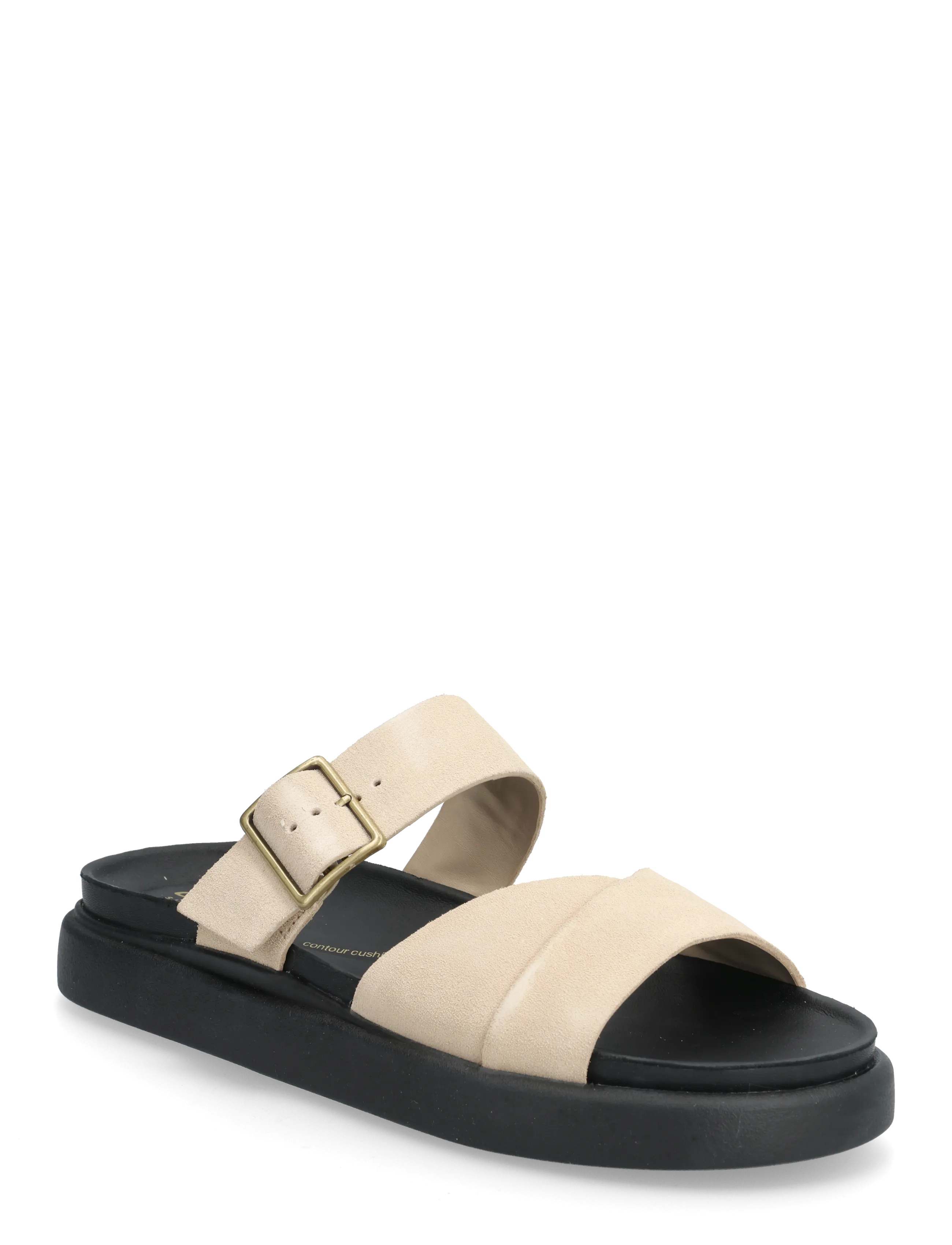 Clarks Aristella Mule D, 41.5, Cream, Sandaler > Flade, Dame