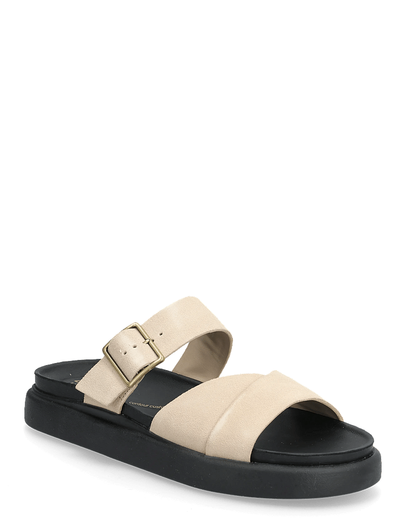 Clarks - Aristella Mule D - flache sandalen - ecru suede - 0