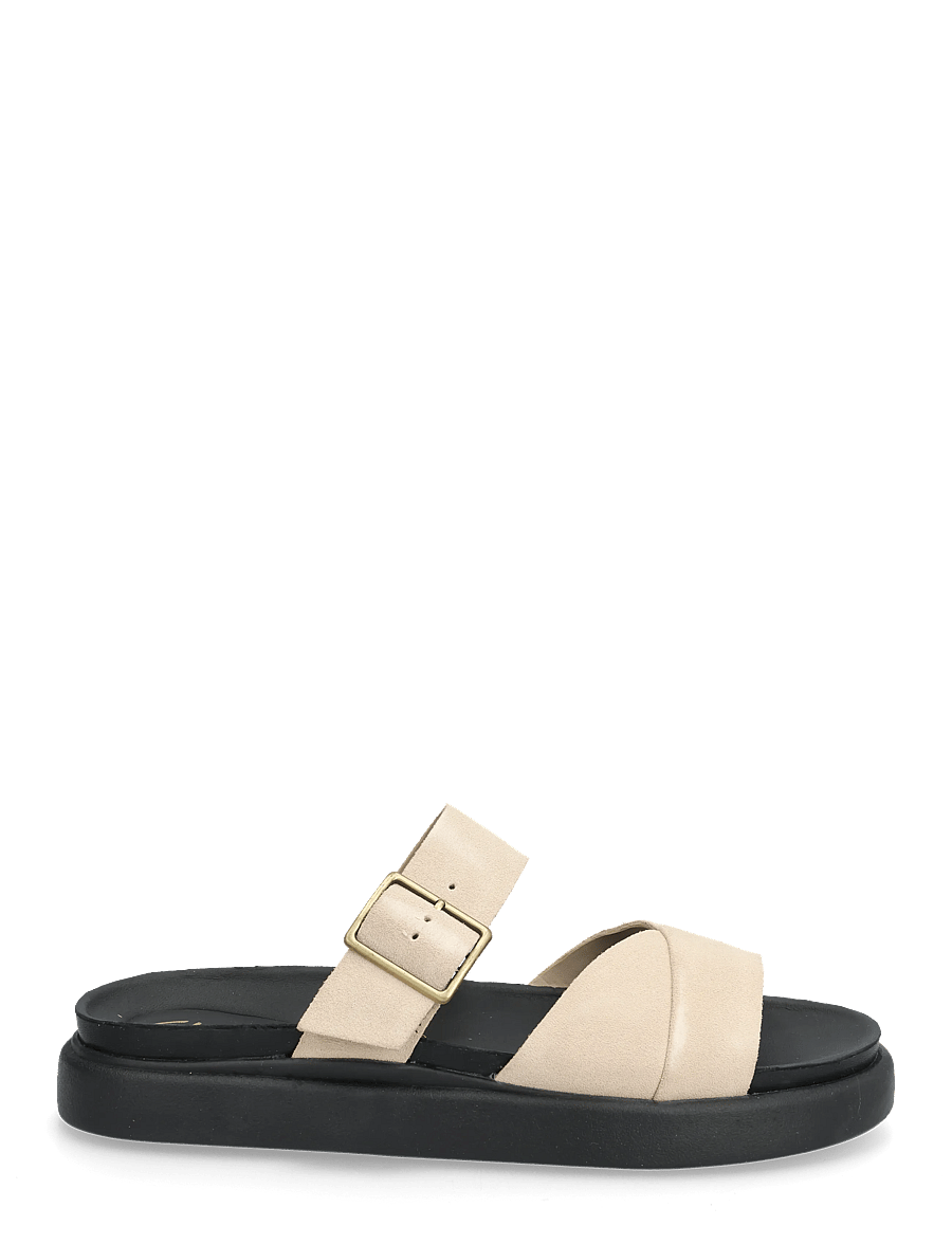 Clarks - Aristella Mule D - flache sandalen - ecru suede - 1