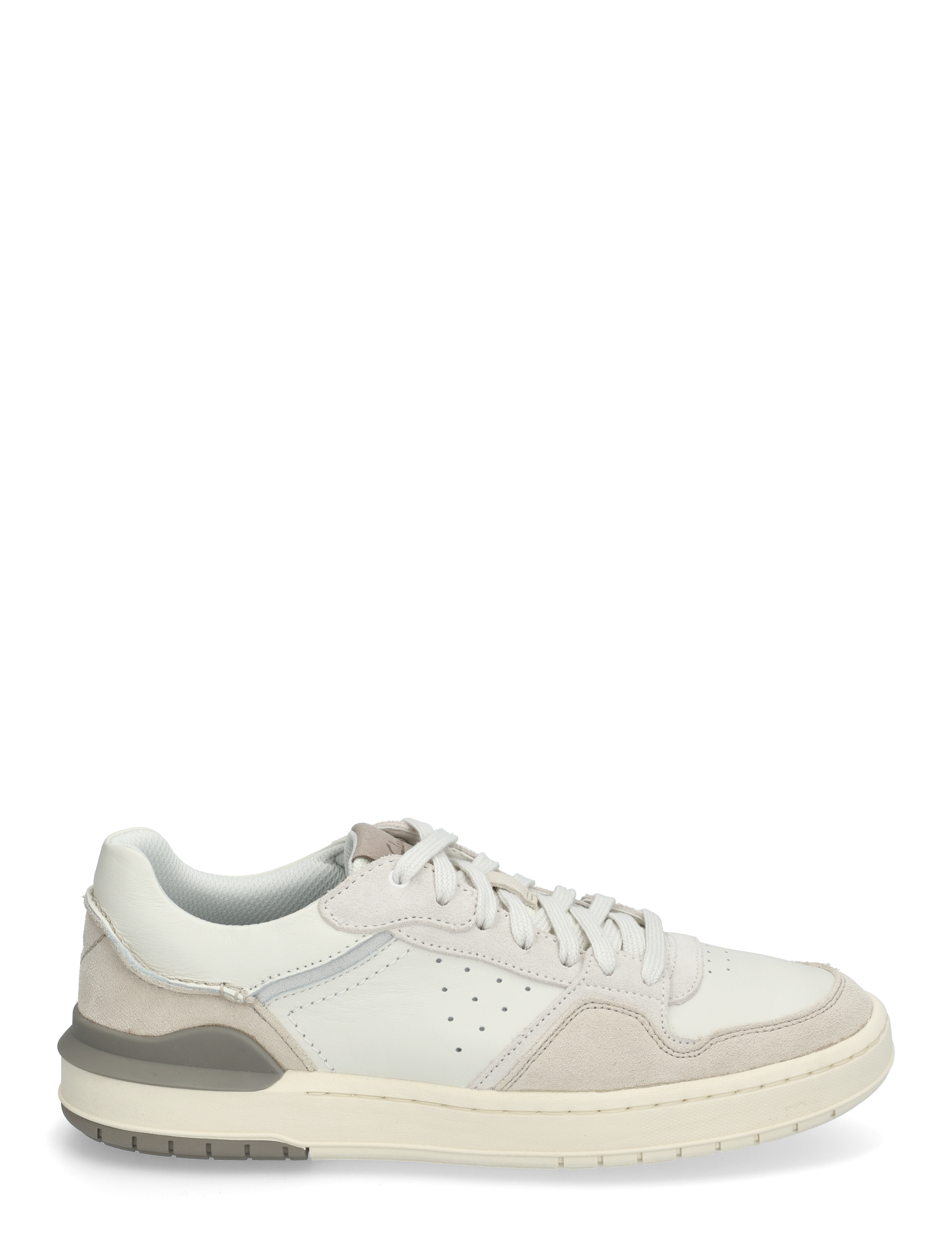 Clarks - Courtlite2 Lo G - niedriger schnitt - off white suede - 1