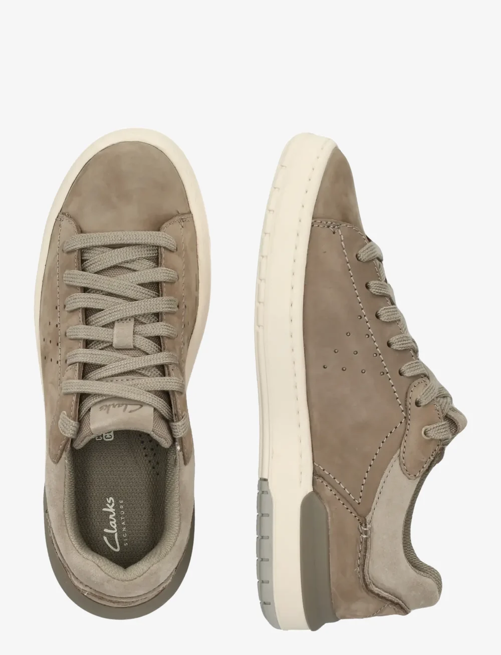 Clarks - Courtlite2 Run G - madala säärega tossud - grey nubuck - 2
