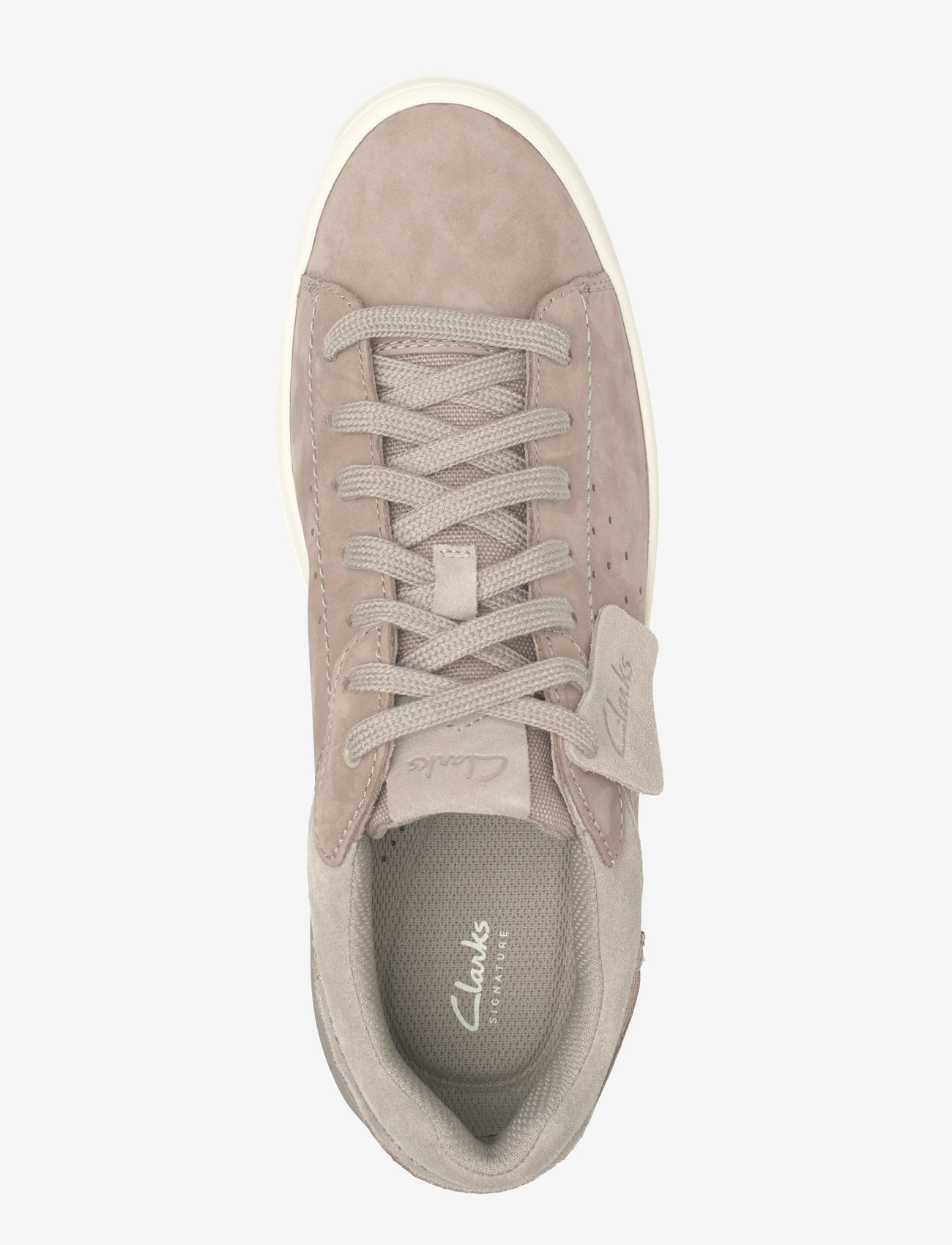 Clarks - Courtlite2 Run G - sneakers med lavt skaft - grey nubuck - 3