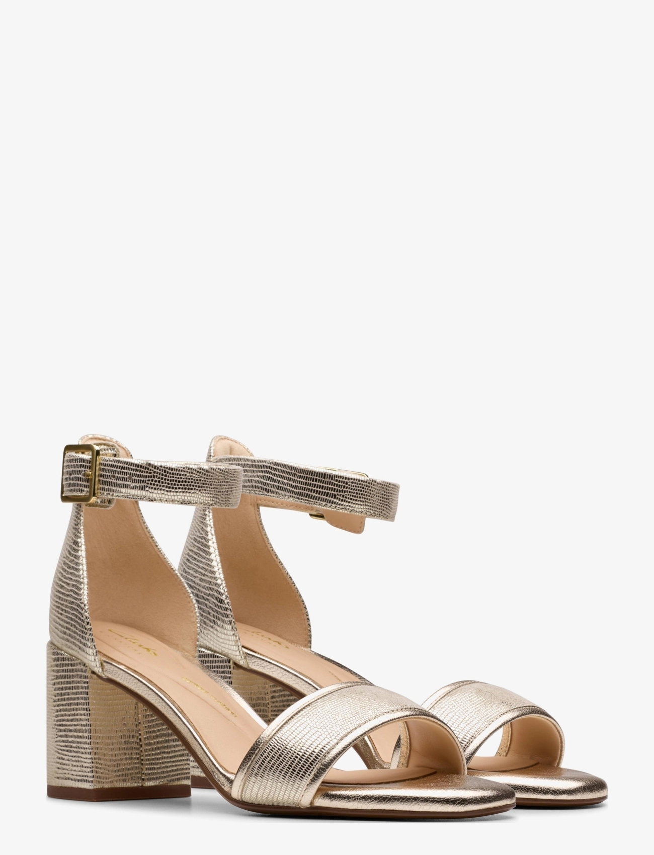 Clarks - Ezoria Mae D - champagne int - 0