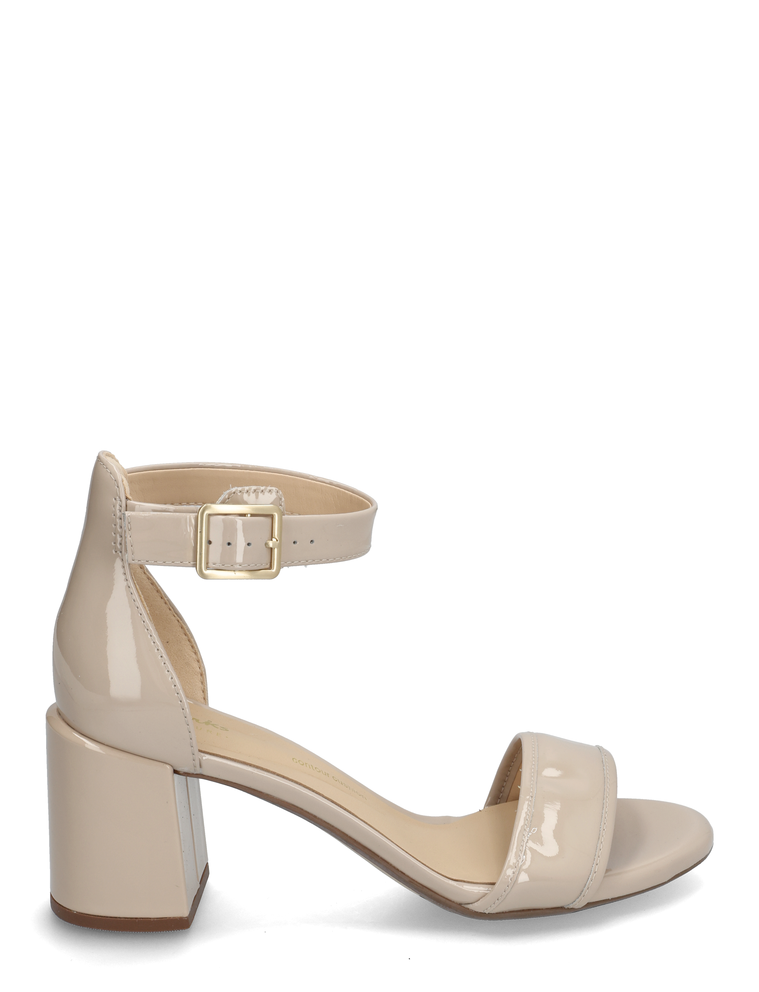 Clarks - Ezoria Mae D - festmode zu outlet-preisen - sand patent - 1