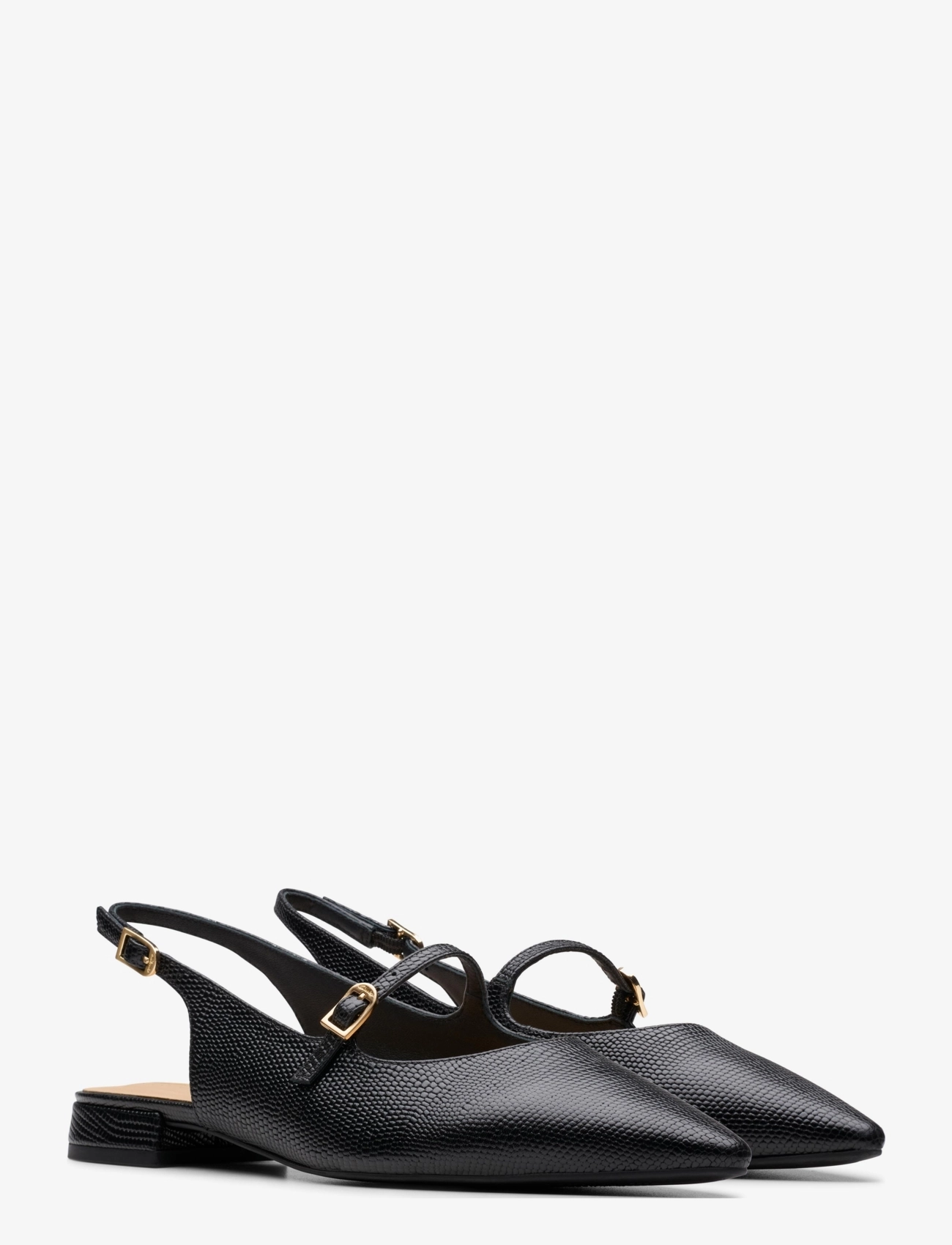 Clarks - Sensa15 Shine D - slingbacks - black interest - 1