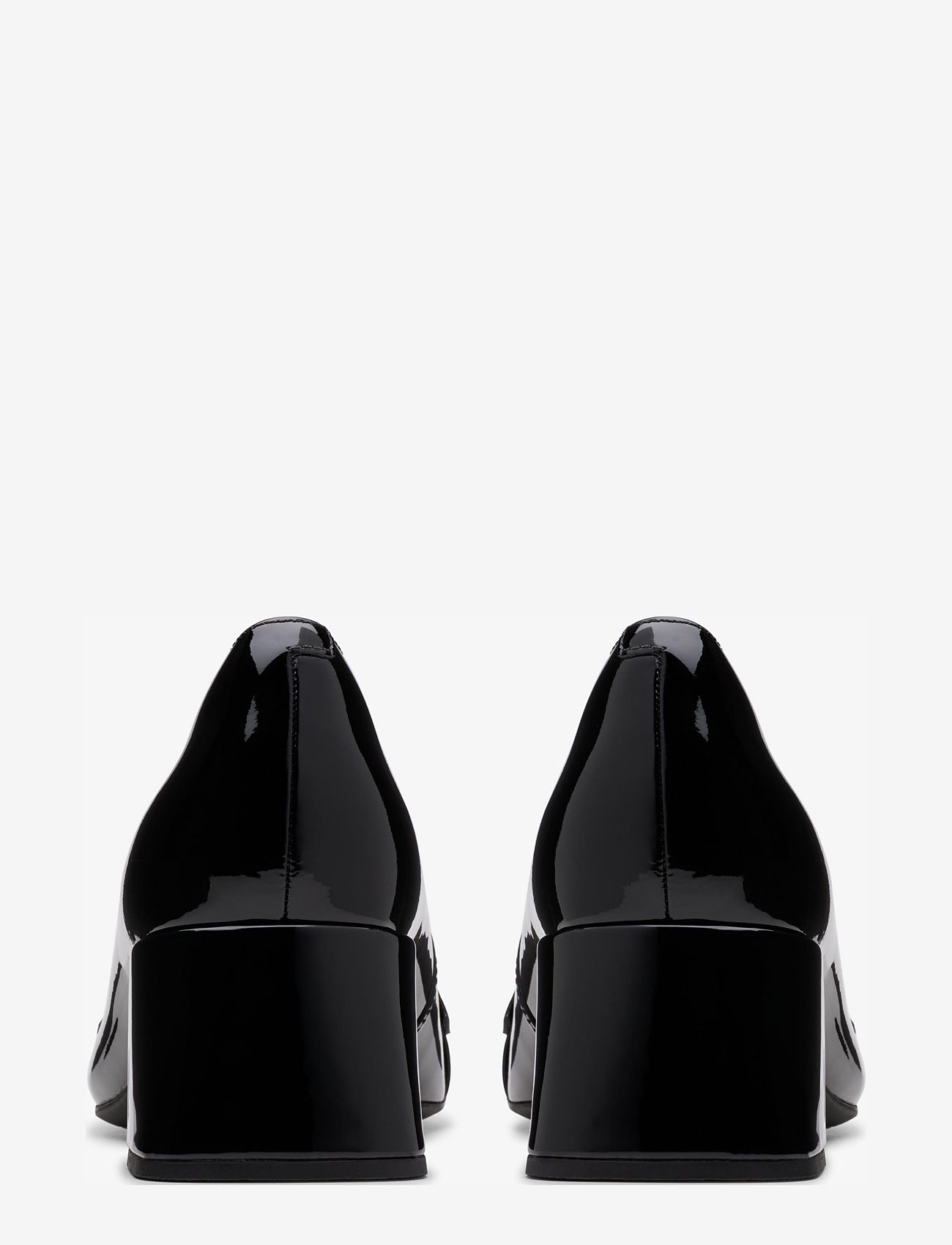 Clarks - Nyta45 Court D - black pat - 3