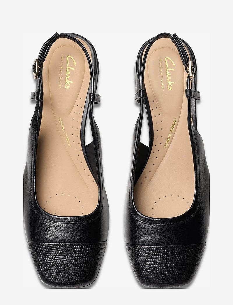 Clarks - Nyta45 Sling D - slingbacks mit absatz - black combi lea - 2