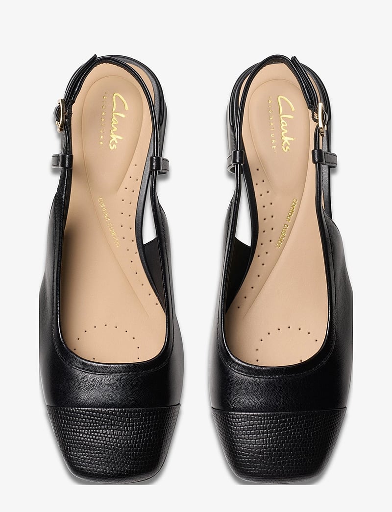 Clarks - Nyta45 Sling D - slingbacks mit absatz - black combi lea - 2