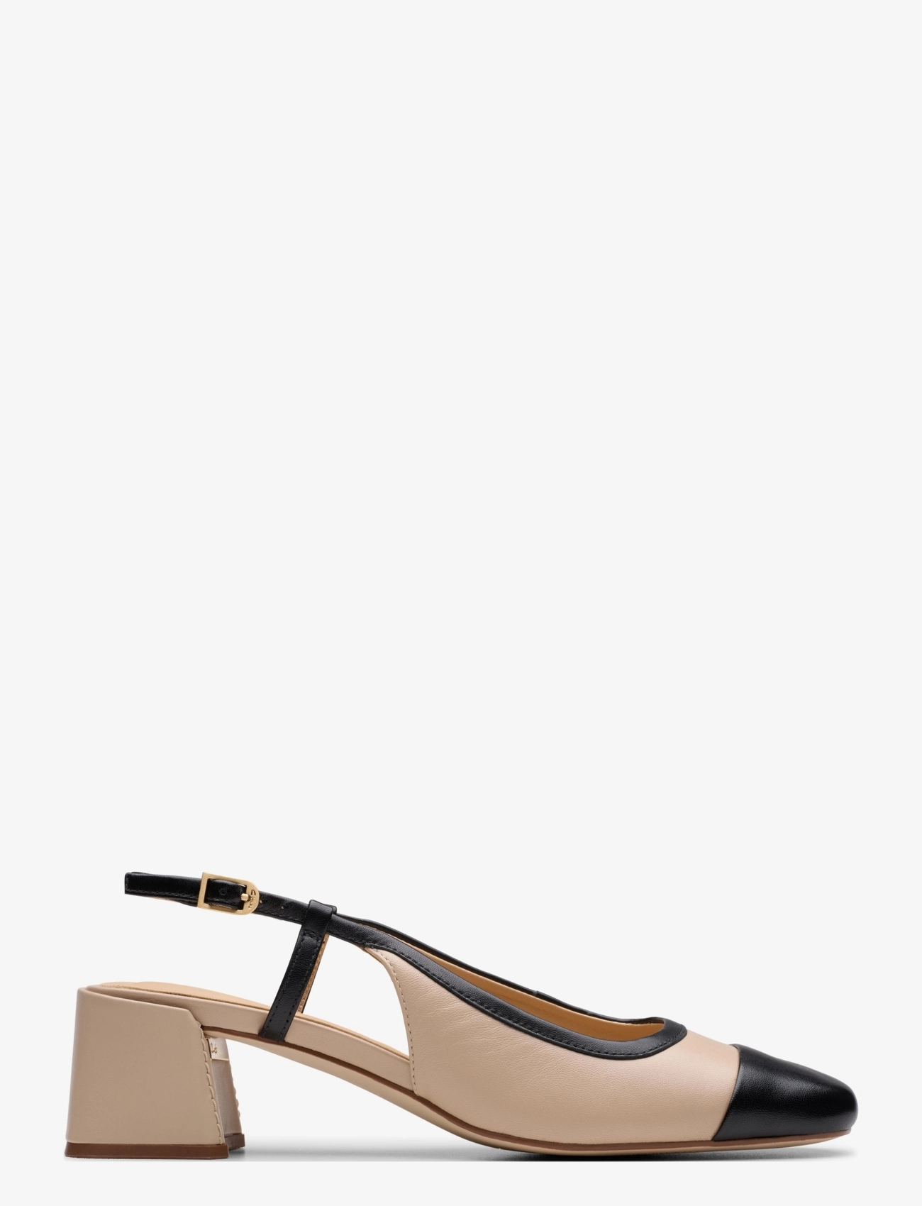 Clarks Nyta45 Sling D - Clarks - SAND COMBI LEA / beige