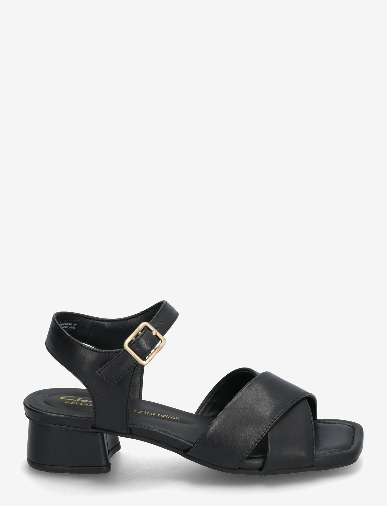 Clarks - Serina35 Cross D - aukštakulnės basutės - black - 1