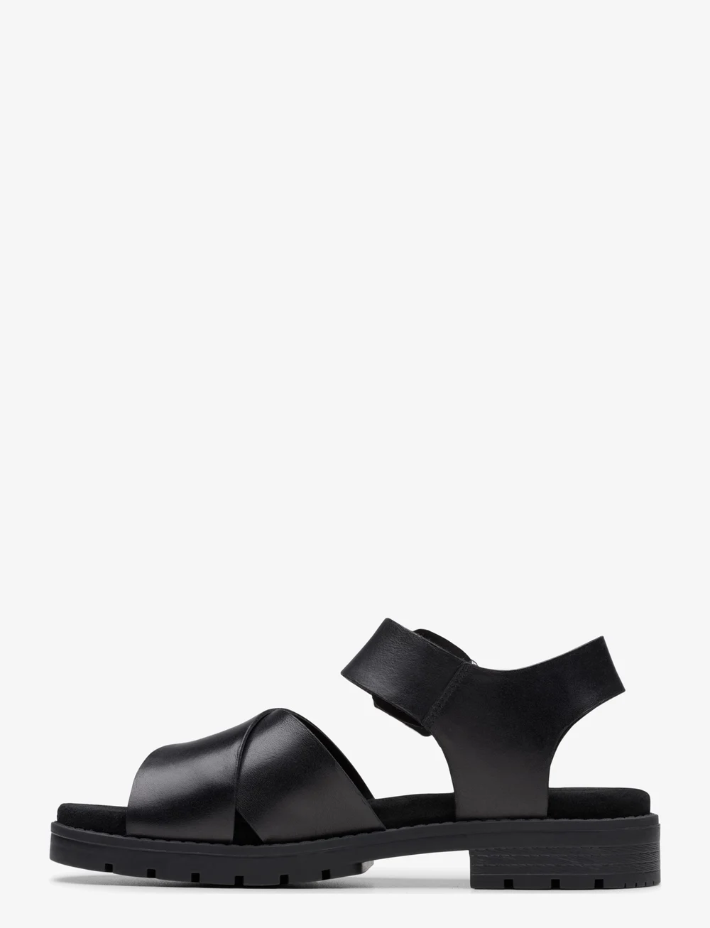 Clarks - Orinoco Cross D - flache sandalen - black leather - 1