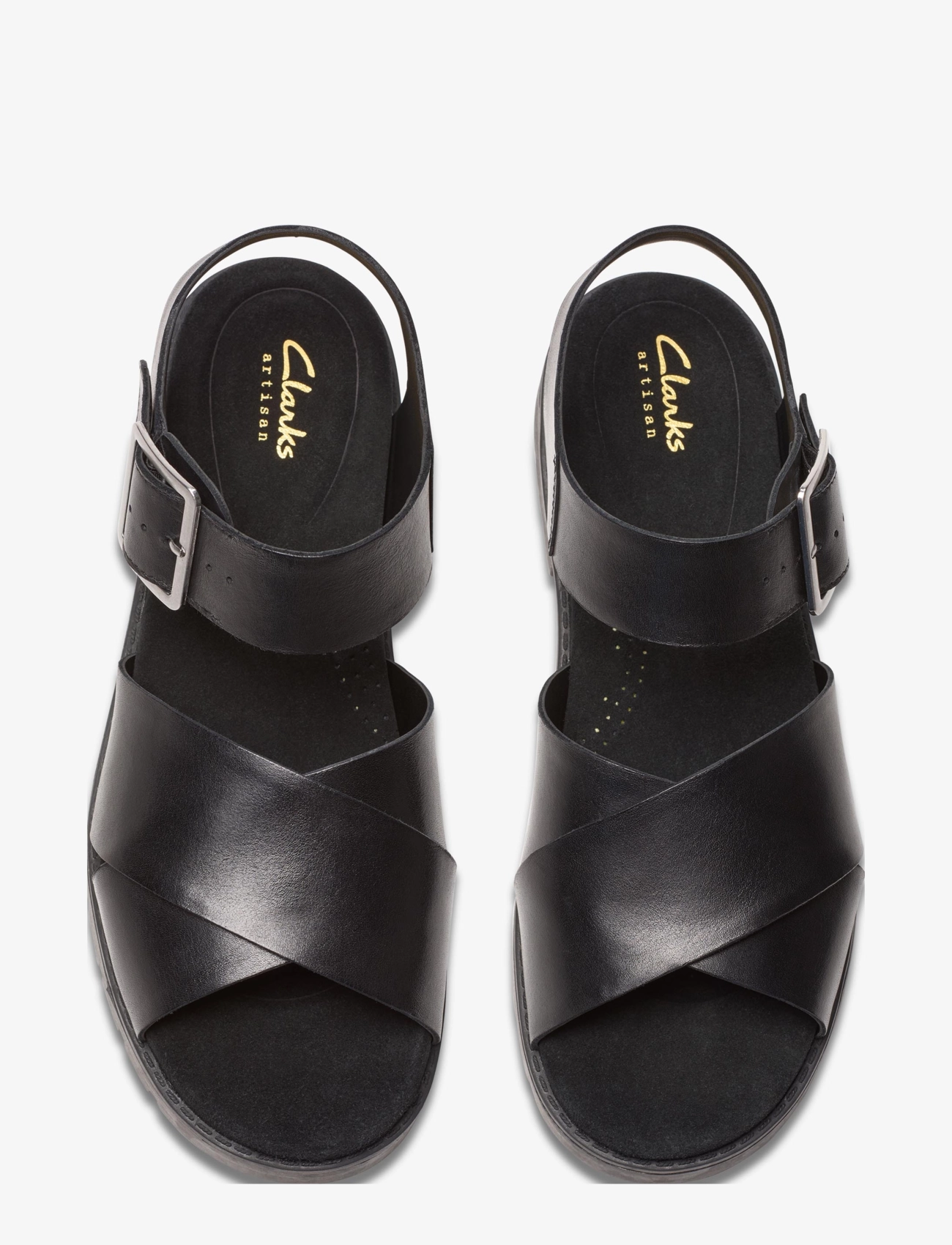 Clarks - Orinoco Cross D - black leather - 3