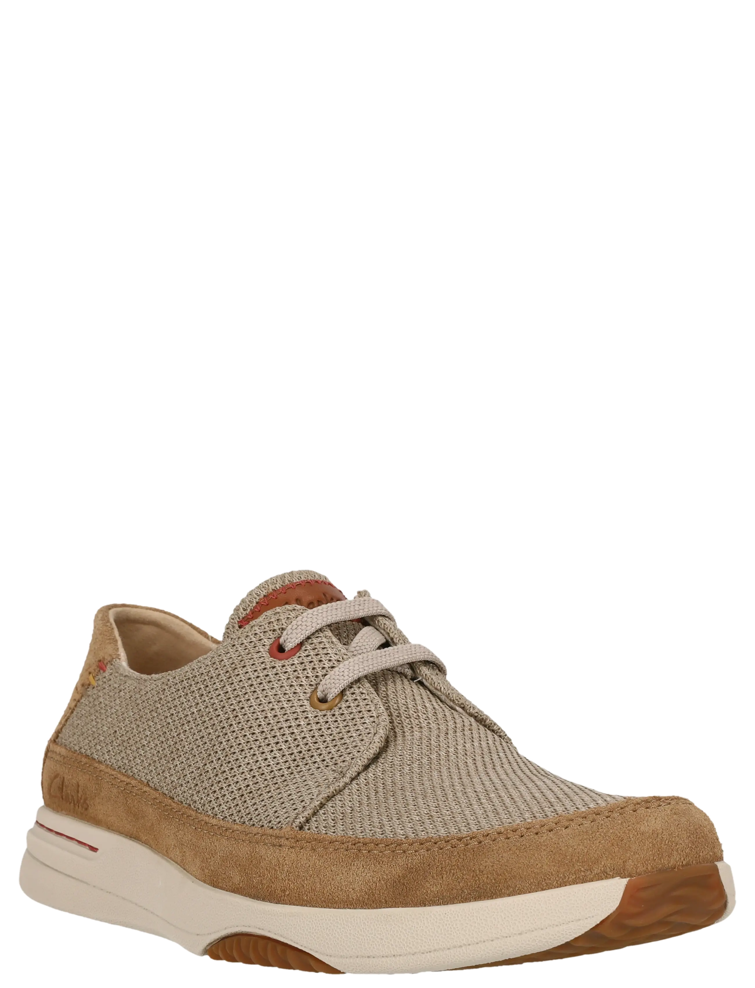 Clarks Easeway Lace G - Låga sneakers - SAND COMBI / beige
