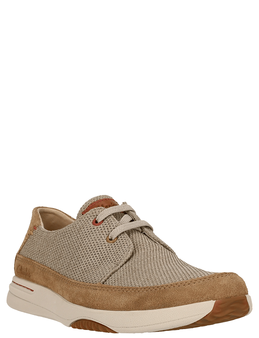 Clarks - Easeway Lace G - låga sneakers - sand combi - 0